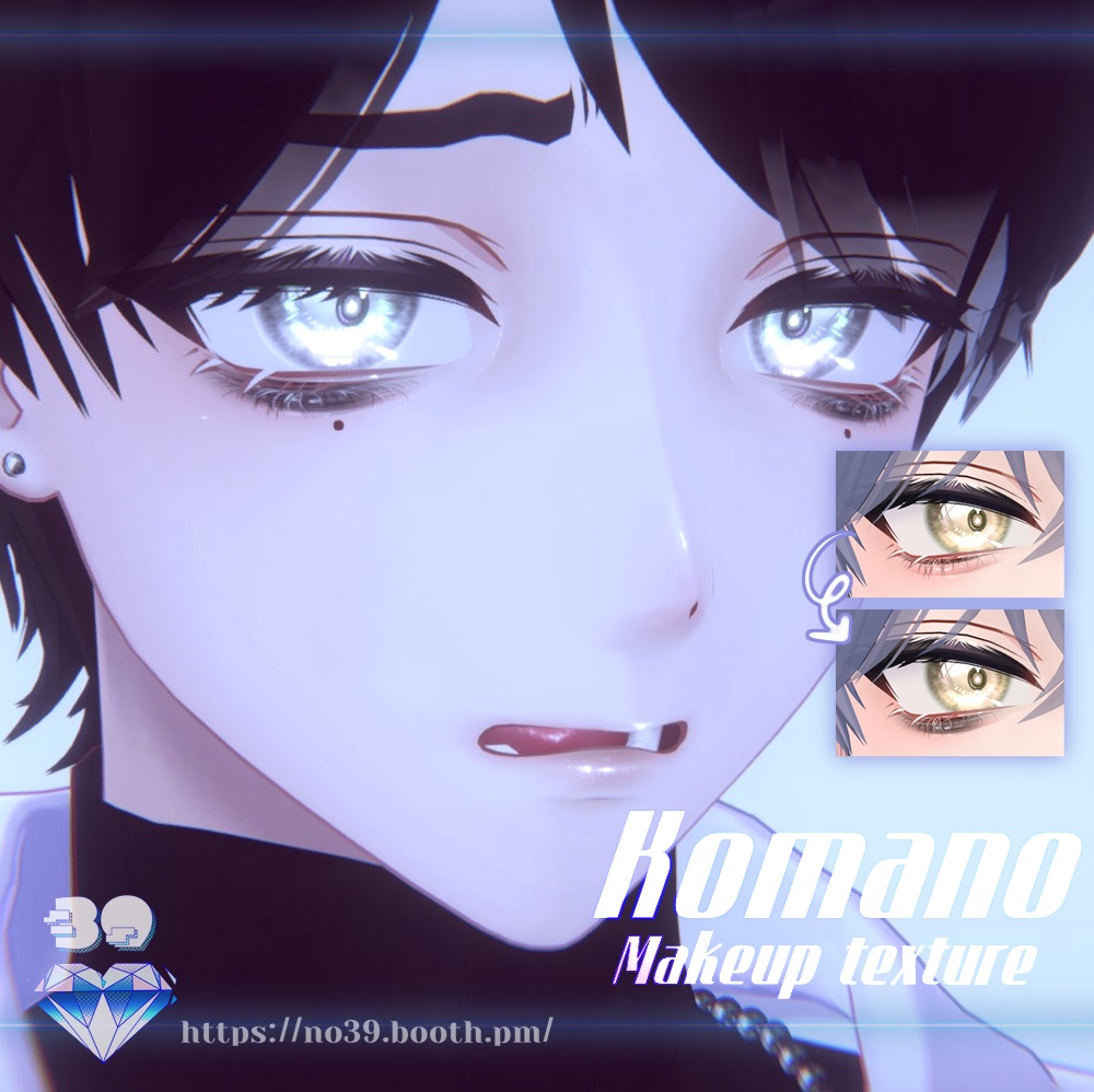 【狛乃(Komano)専用 】Makeup+Eyes+Tongue texture+Material[HD-PSD] 缩略图 6