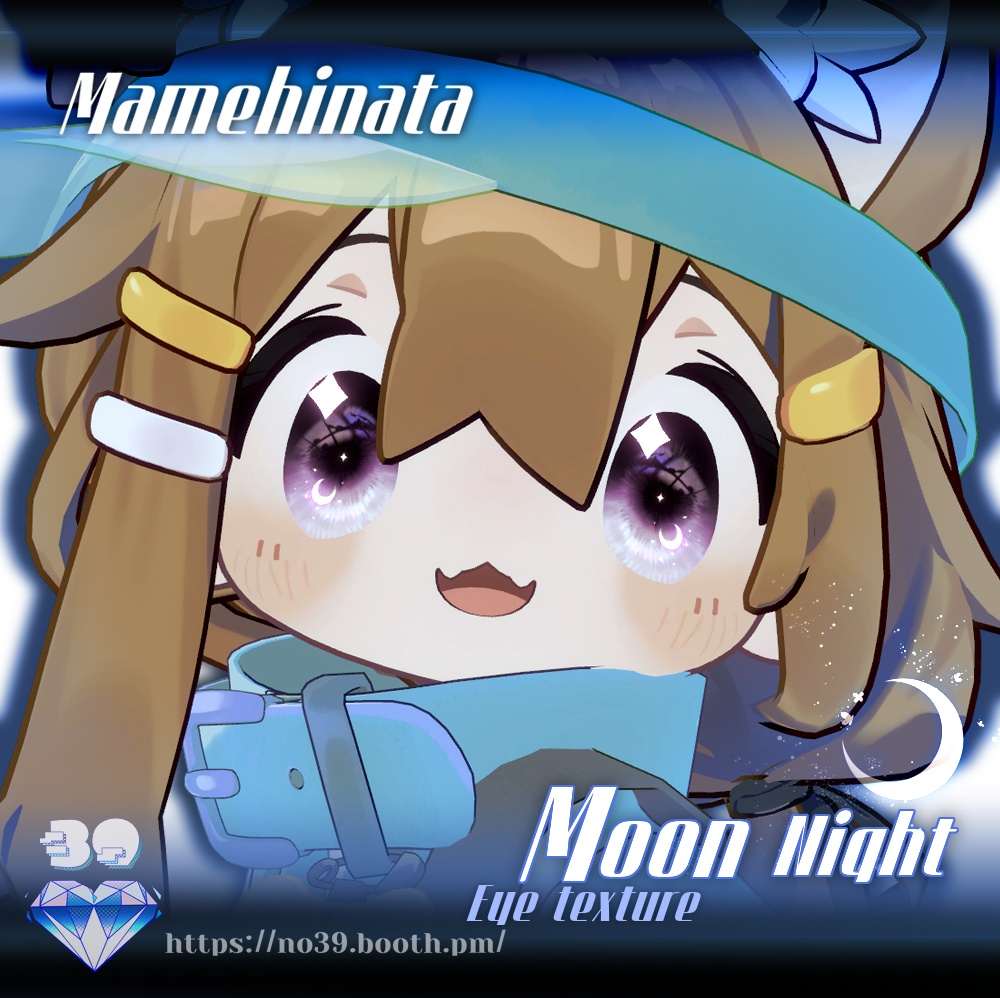 【10アバター対応】Moon night eyes texture♥