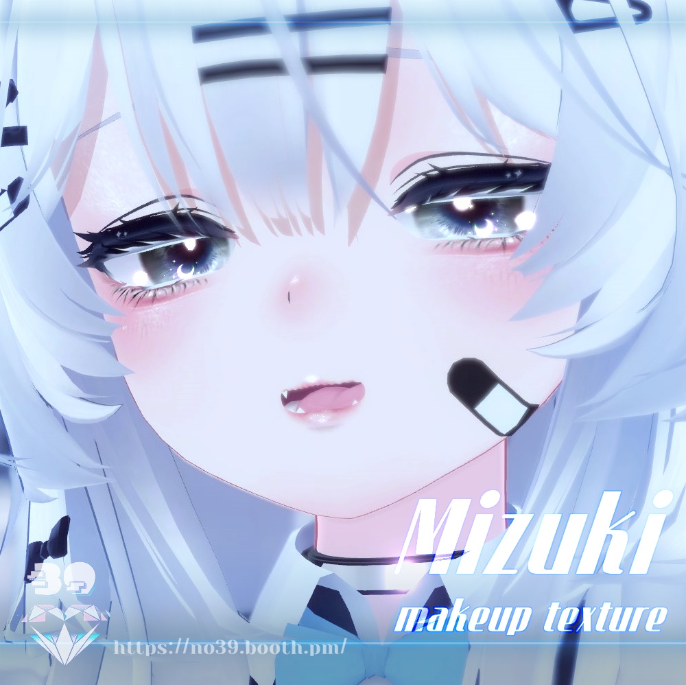 【Mizuki(瑞希)専用】Make up texture+Material[HD-PSD]♥