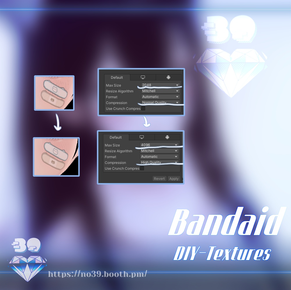 DIY-BandAid textures♥