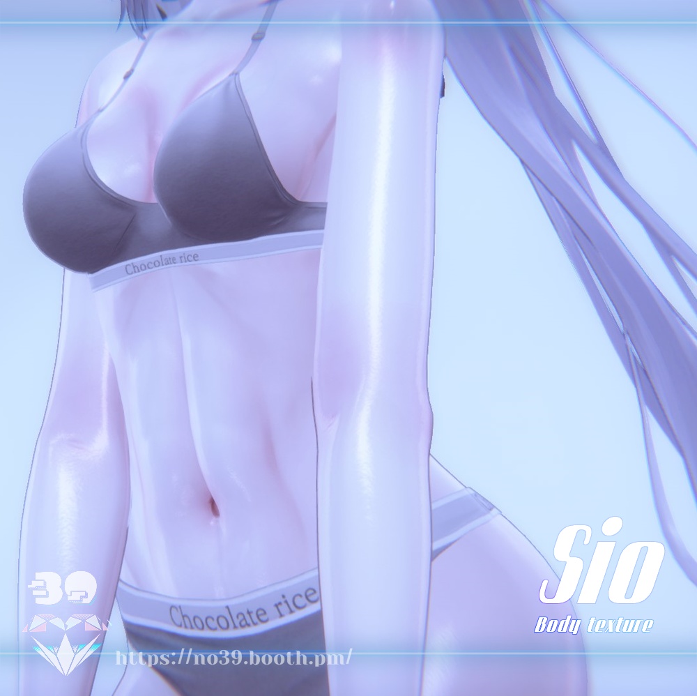 【しお(Sio)専用 】Body Texture Real skin+Material[HD-PSD]♥