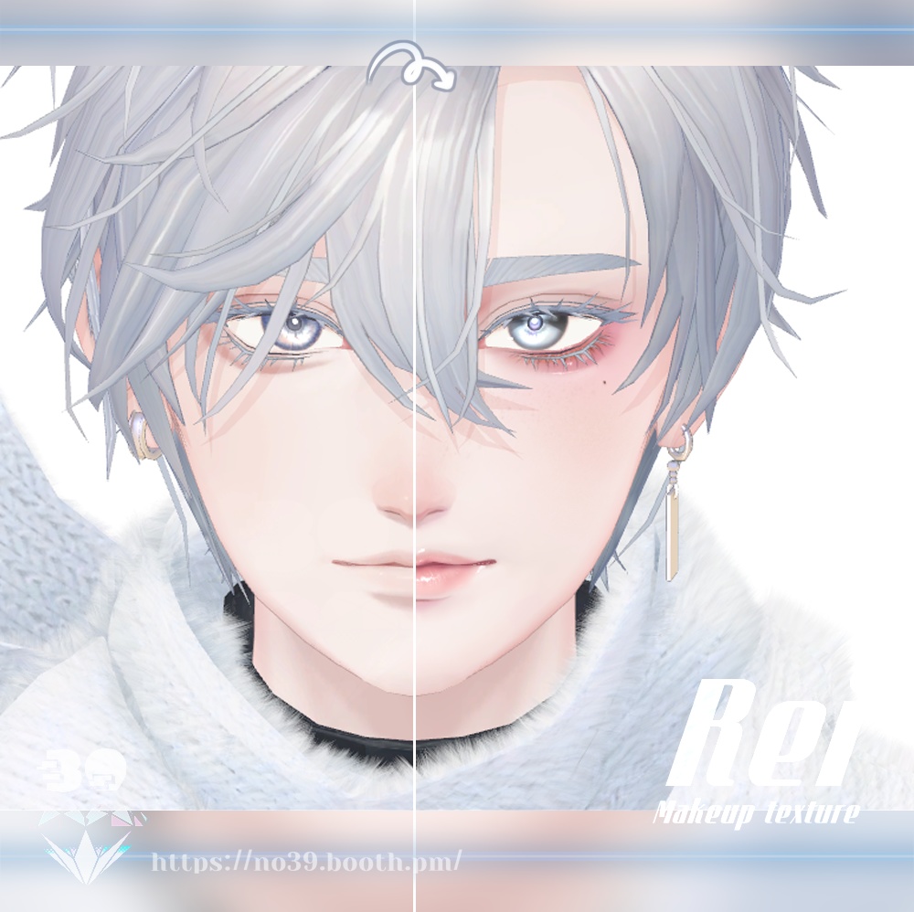 【怜(Rei)専用 】Makeup+Eyes+Tongue texture+Material[HD-PSD] 缩略图 11
