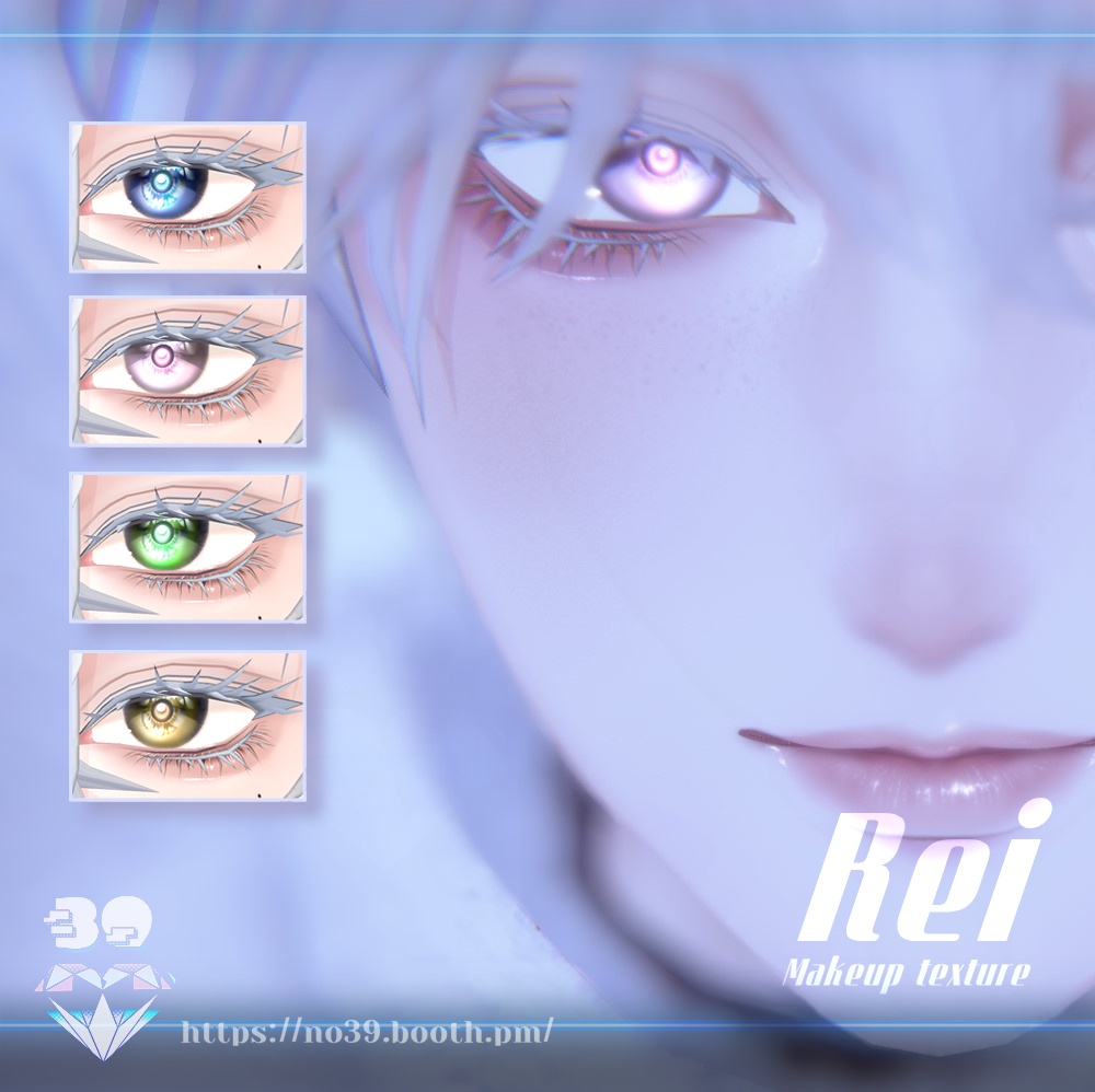 【怜(Rei)専用 】Makeup+Eyes+Tongue texture+Material[HD-PSD] 缩略图 2