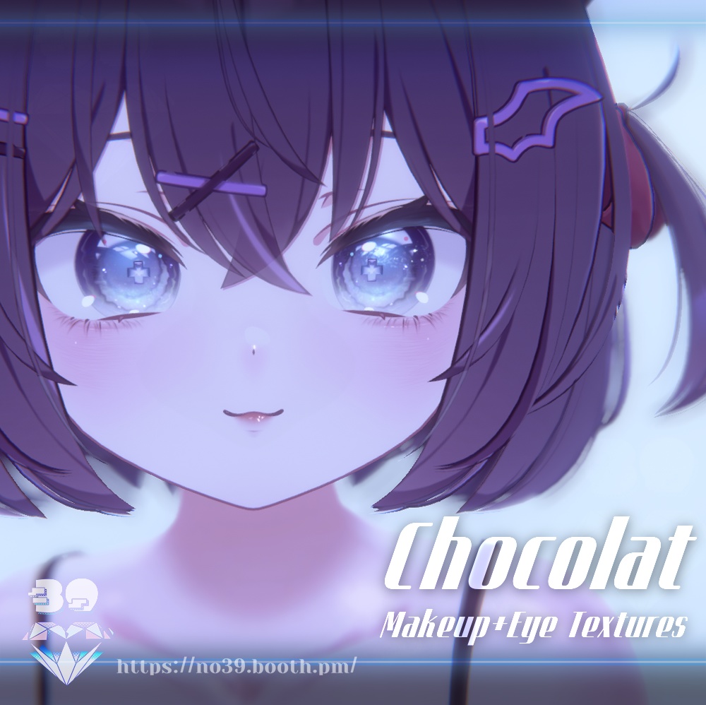 【ショコラ(Chocolat)専用】Eyes+Makeup Tex-Orbit Gem-[HD-PSD]♥