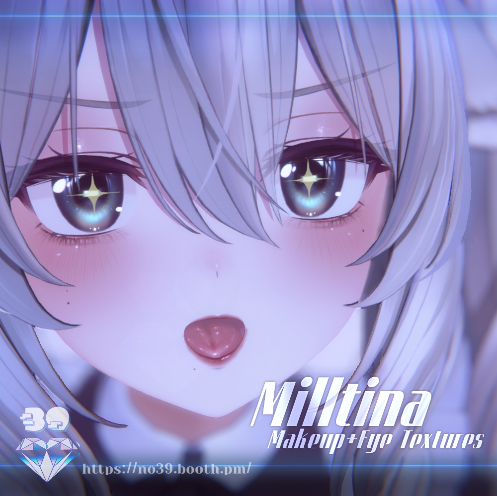 【ミルティナ(Milltina)専用】♡Makeup & Eye Textures♡メイク&目のテクスチャ♡