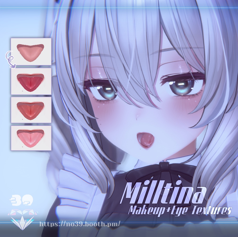 【ミルティナ(Milltina)専用】♡Makeup & Eye Textures♡メイク&目のテクスチャ♡