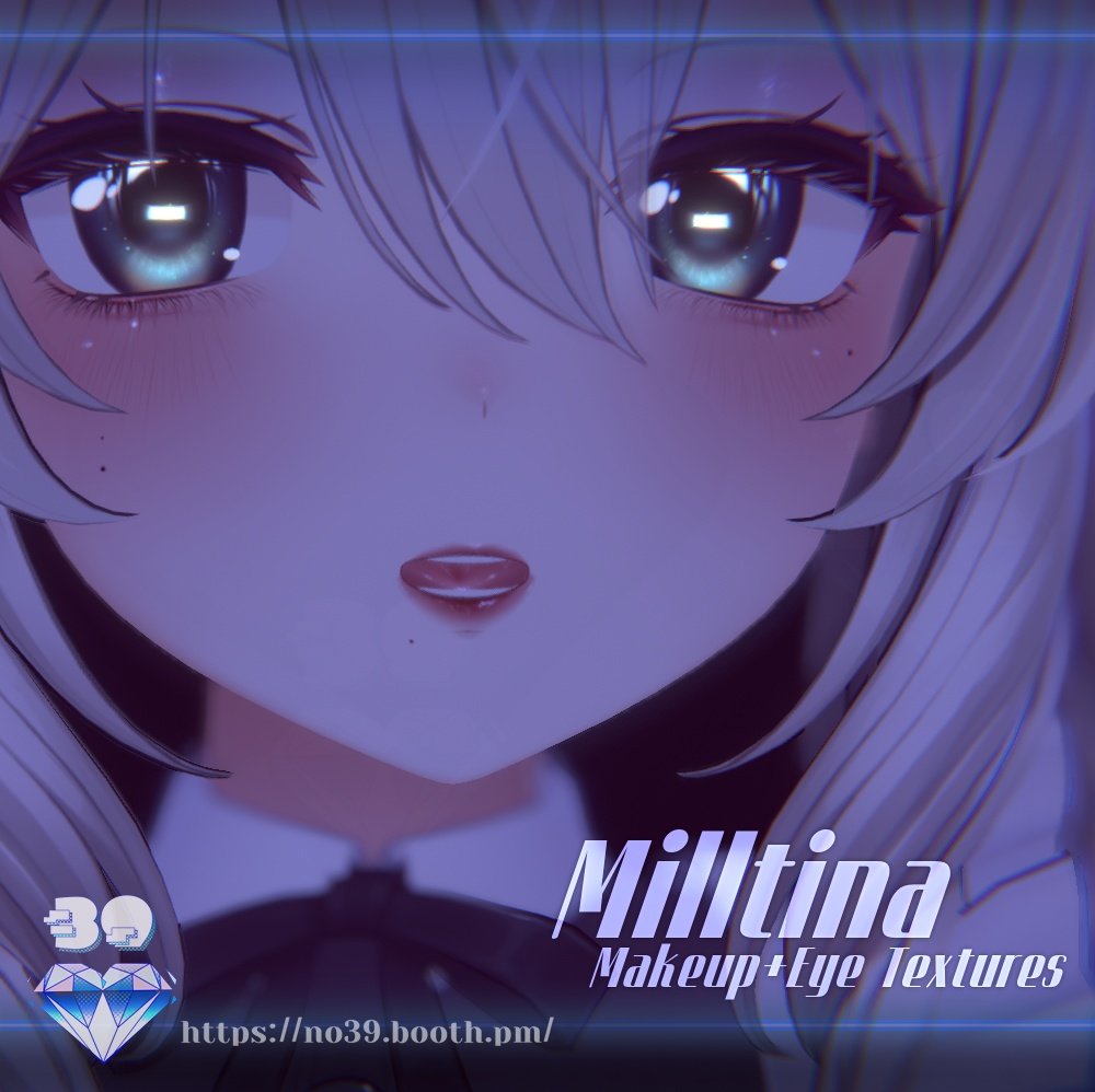 【ミルティナ(Milltina)専用】♡Makeup & Eye Textures♡メイク&目のテクスチャ♡