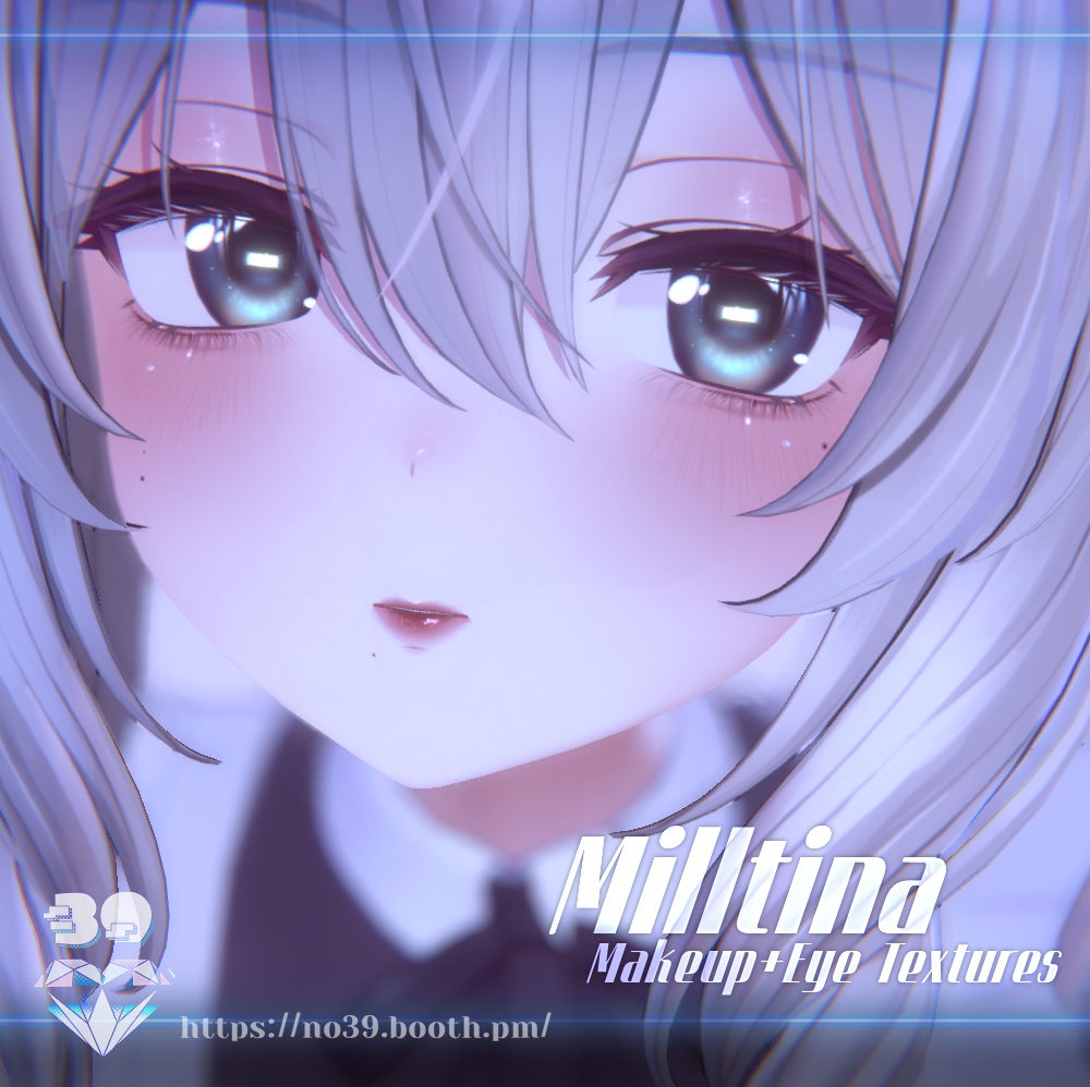 【ミルティナ(Milltina)専用】♡Makeup & Eye Textures♡メイク＆目のテクスチャ♡