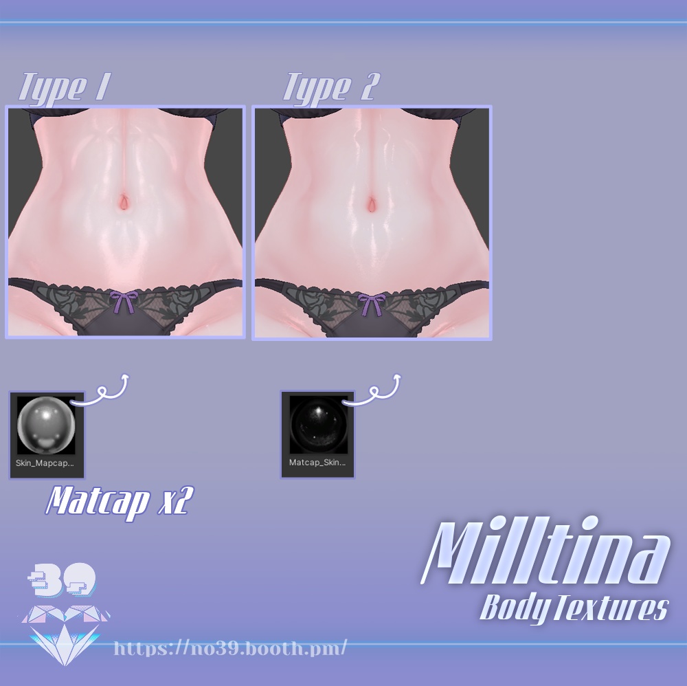 【ミルティナ(Milltina)専用】Body Texture Real skin[HD-PSD]♥ 缩略图 3