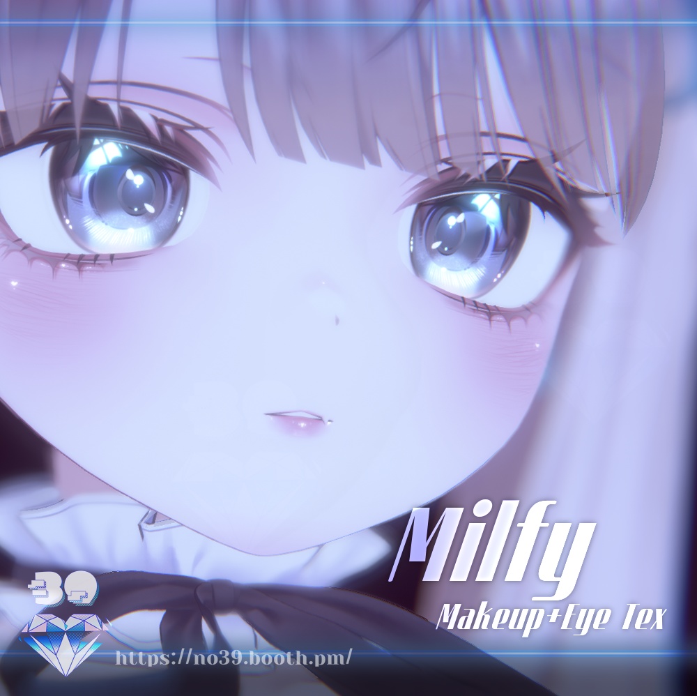 【ミルフィ(Milfy)専用】Make up+Eye+Tongue texure+Material♥