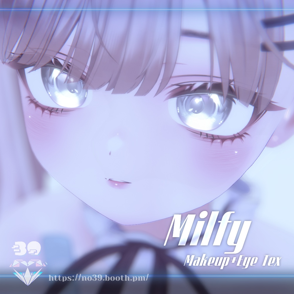 【ミルフィ(Milfy)専用】Make up+Eye+Tongue texure+Material♥