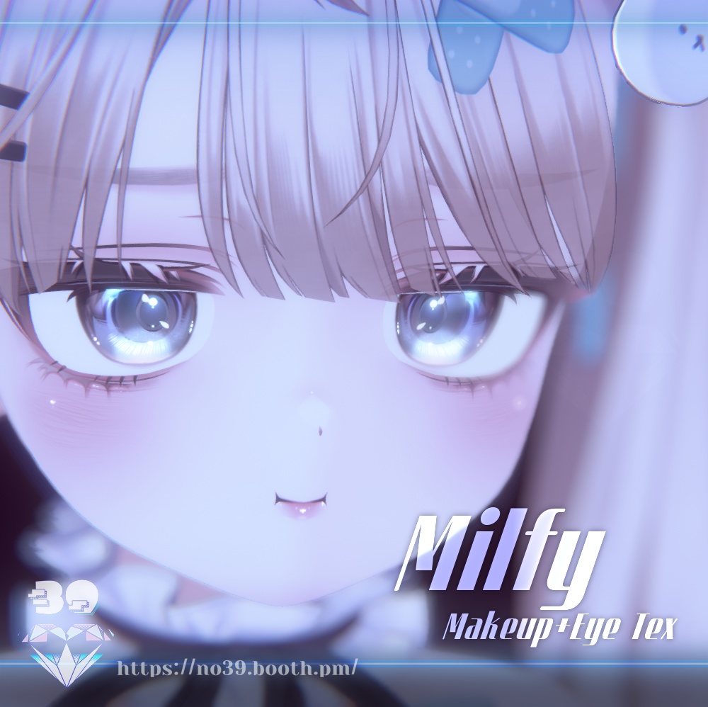 【ミルフィ(Milfy)専用】Make up+Eye+Tongue texure+Material♥