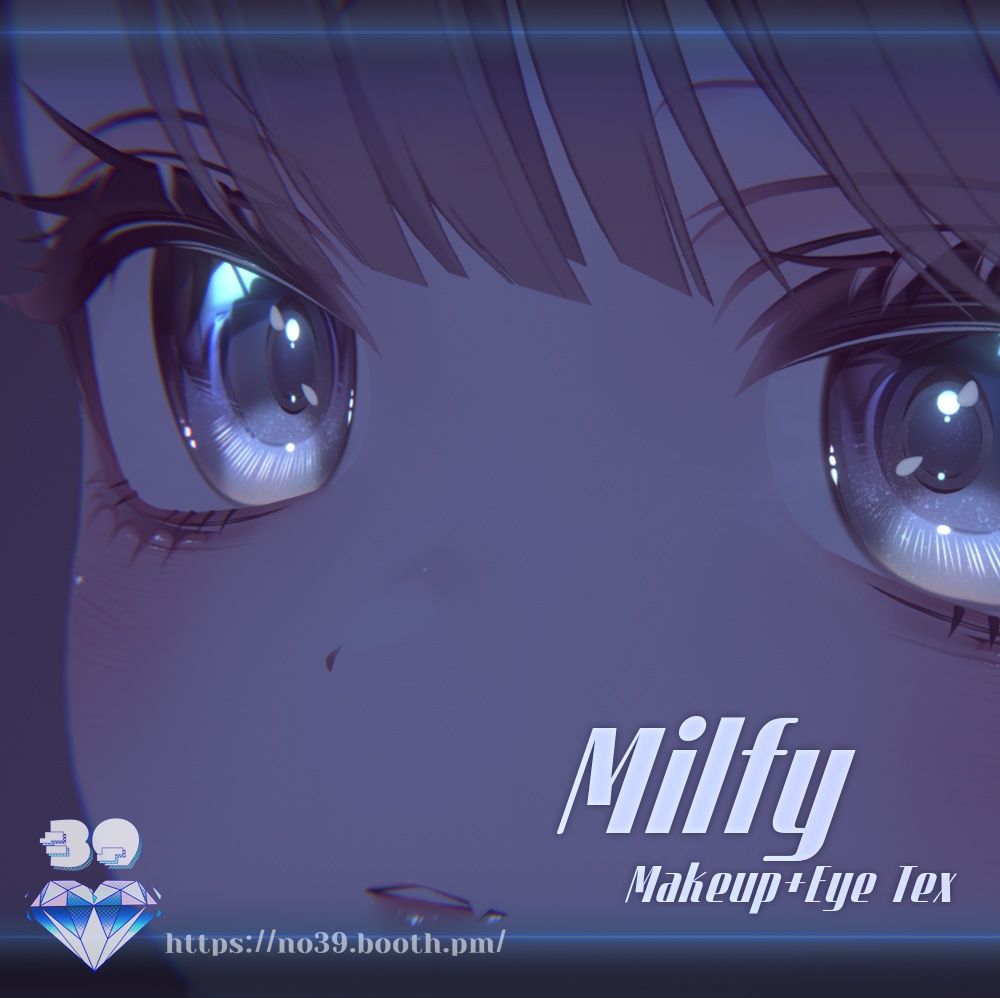 【ミルフィ(Milfy)専用】Make up+Eye+Tongue texure+Material♥