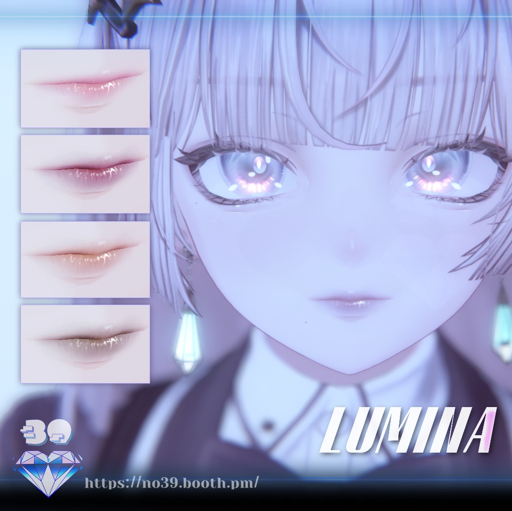 【ルミナ(LUMINA)専用】Make up+Eye+Tongue texure+Material♥