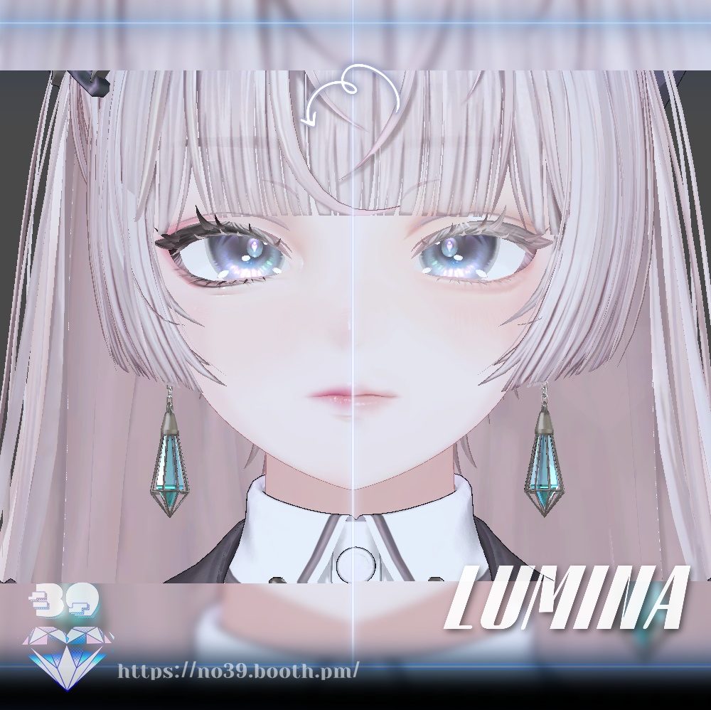 【ルミナ(LUMINA)専用】Make up+Eye+Tongue texure+Material♥