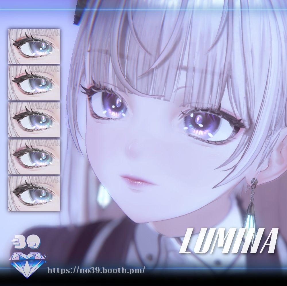 【ルミナ(LUMINA)専用】Make up+Eye+Tongue texure+Material♥