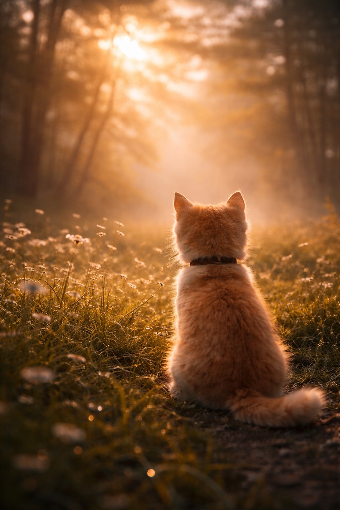 No.06｜やさしい朝の光、遊ぶ子猫のひととき