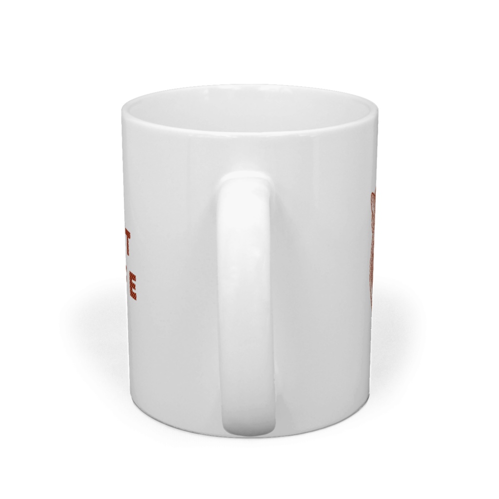 猫のナルト 後ろ姿と"NO CAT NO LIFE"マグ