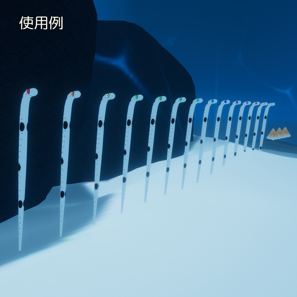 【QvPen差し替え用モデル】 PenEel & ShellEraser