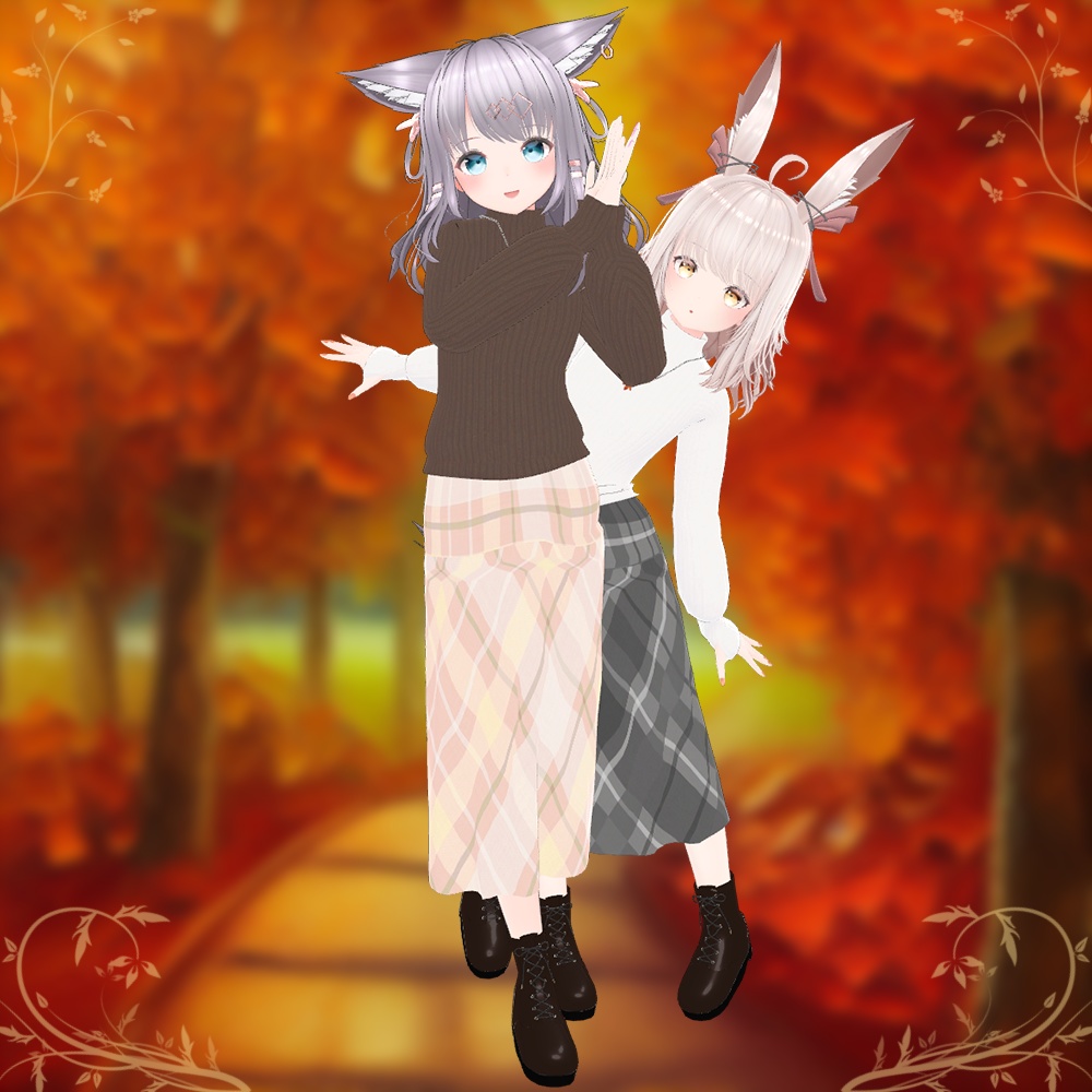 【VRChat向け衣装】MapleChocolate【Soleil / Fluria / Refrain / Reflet】