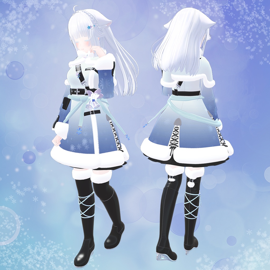 【複数アバター対応】SnowflakeBlessing