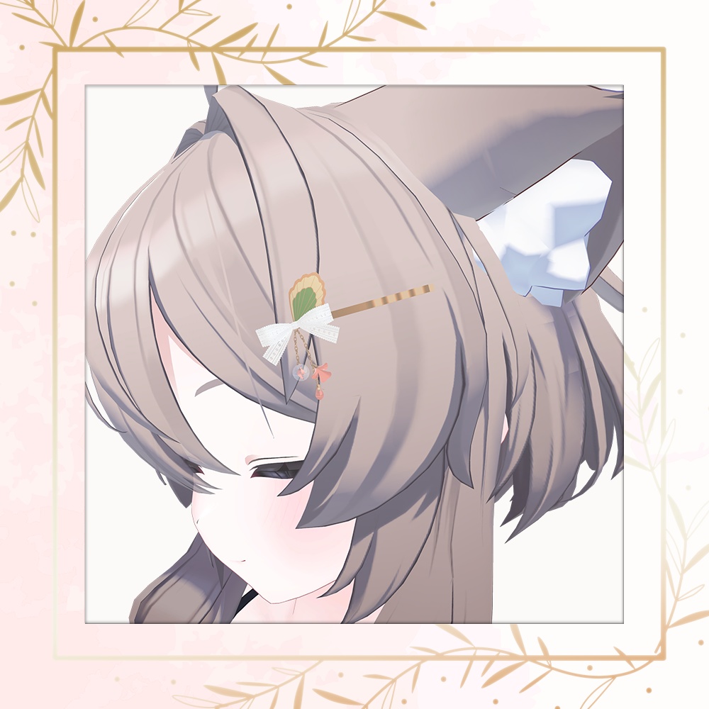 3Dモデル アクセサリー「Amicalement」