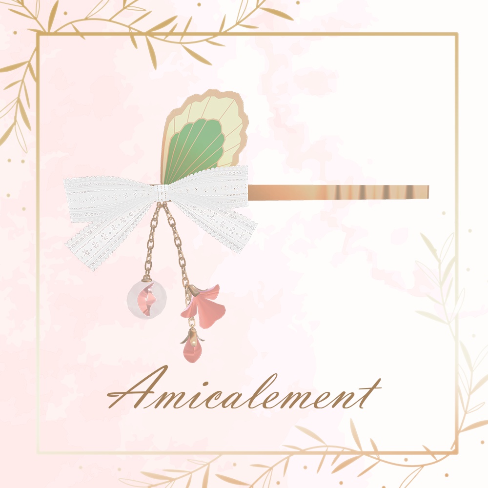 3Dモデル アクセサリー「Amicalement」