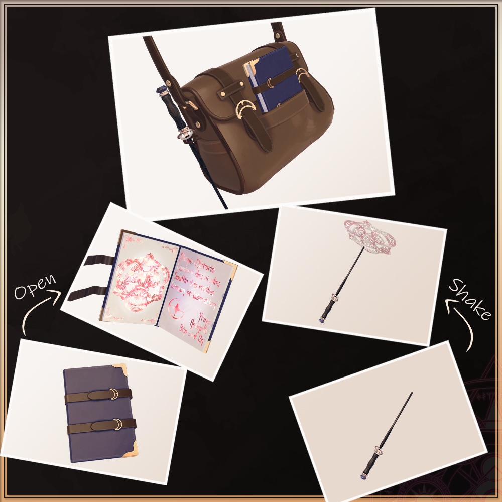 アストリア魔法学校 通学鞄