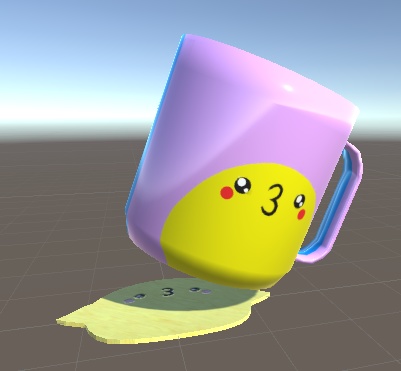 ひよこのコップとひよこのコースター