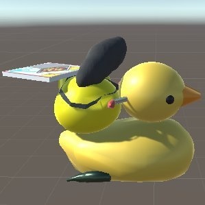 ピザを買って帰っている悪いひよこちゃん