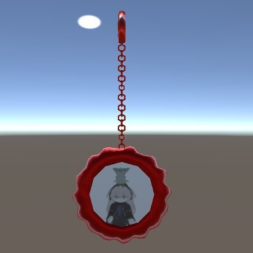 クッキー型写真入れイヤリング