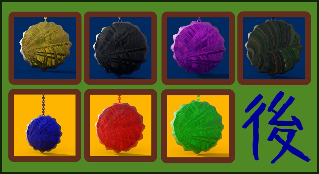 クッキー型写真入れイヤリング