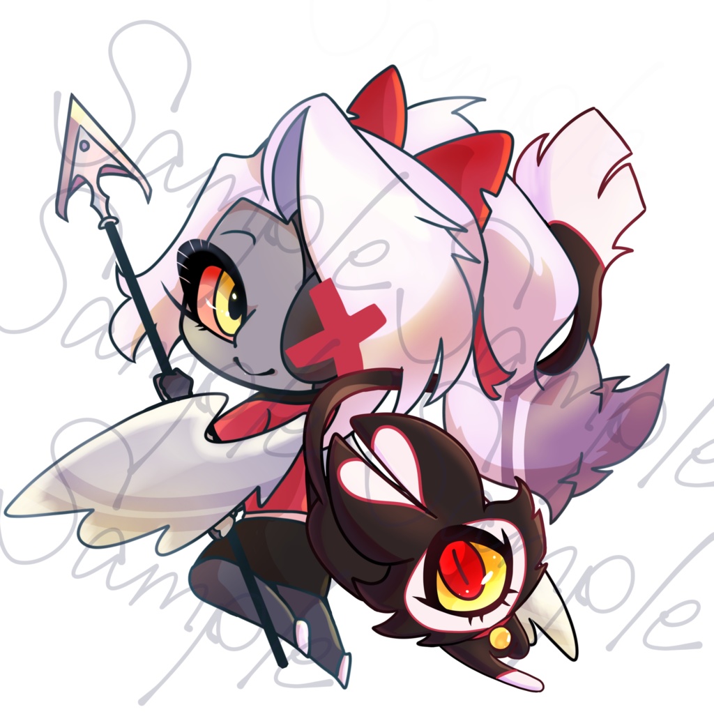 ヴァギー＆キーキー ミニキャラアクキー