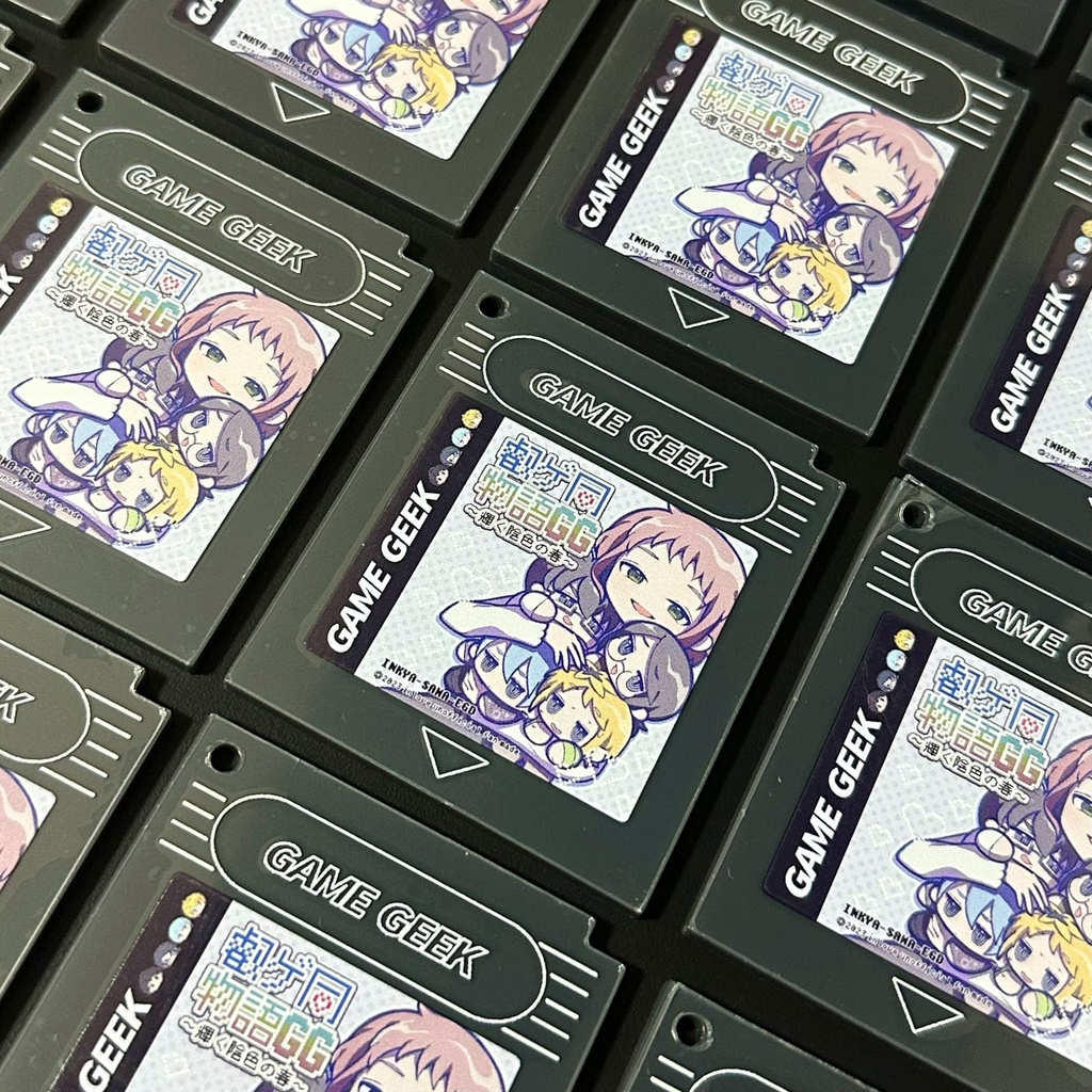 レトロゲーム風アクリルキーホルダー