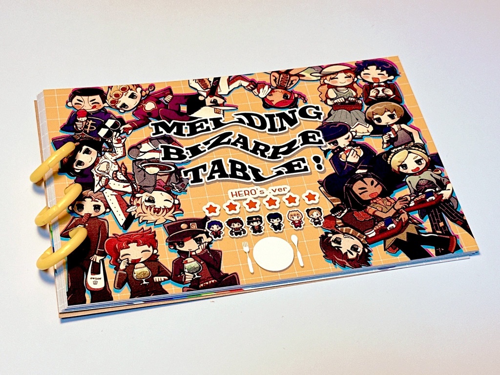 MELDING BIZARRE TABLE！　HERO’ｓ.ver
