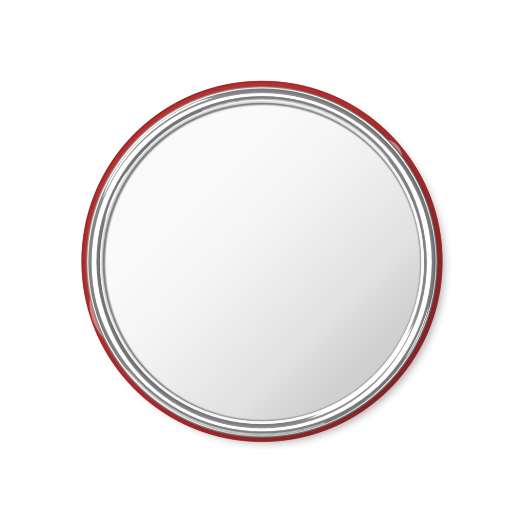 缶ミラー(バレンタインデザイン)