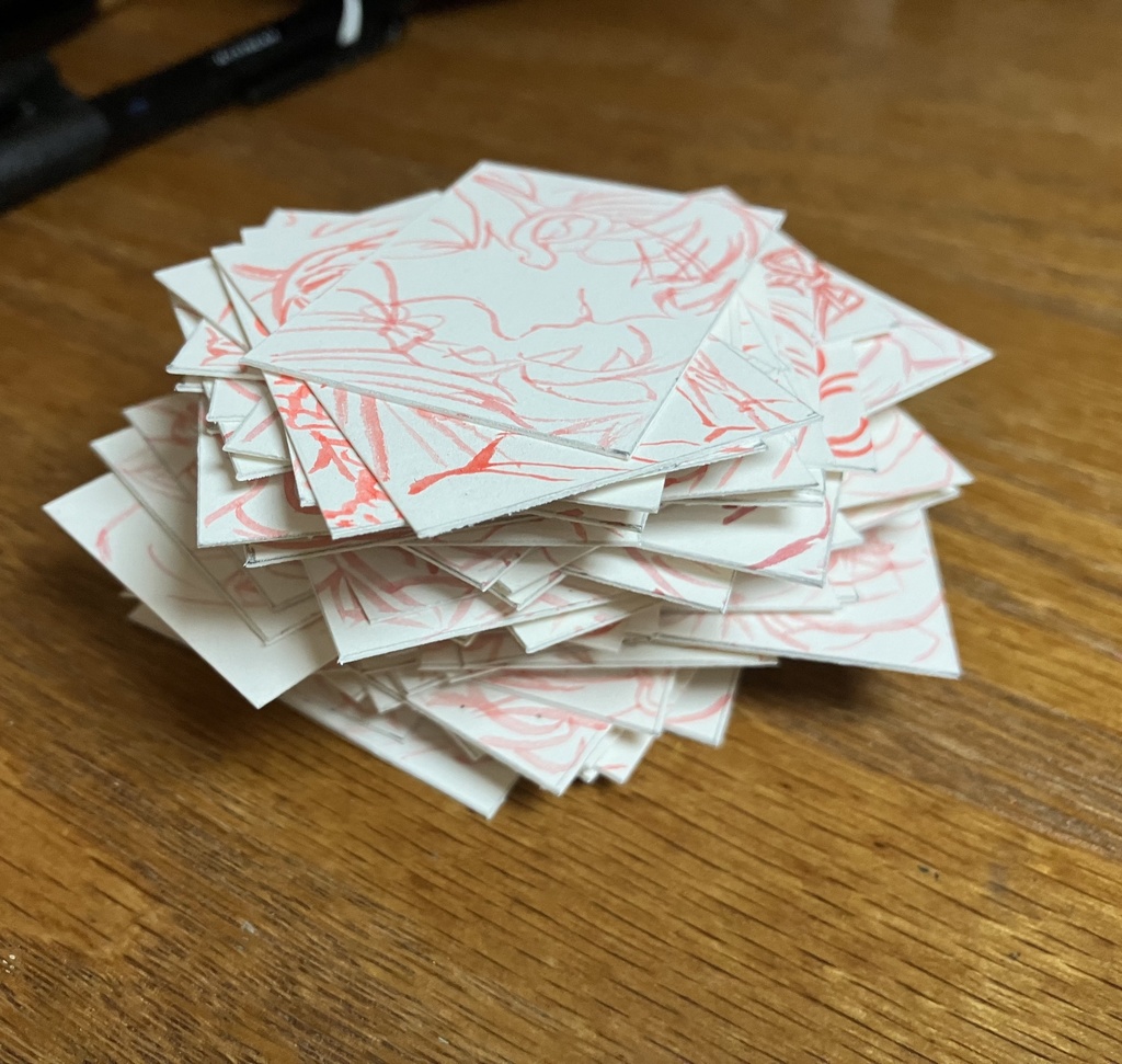 原画アクキー100個(在庫限り)