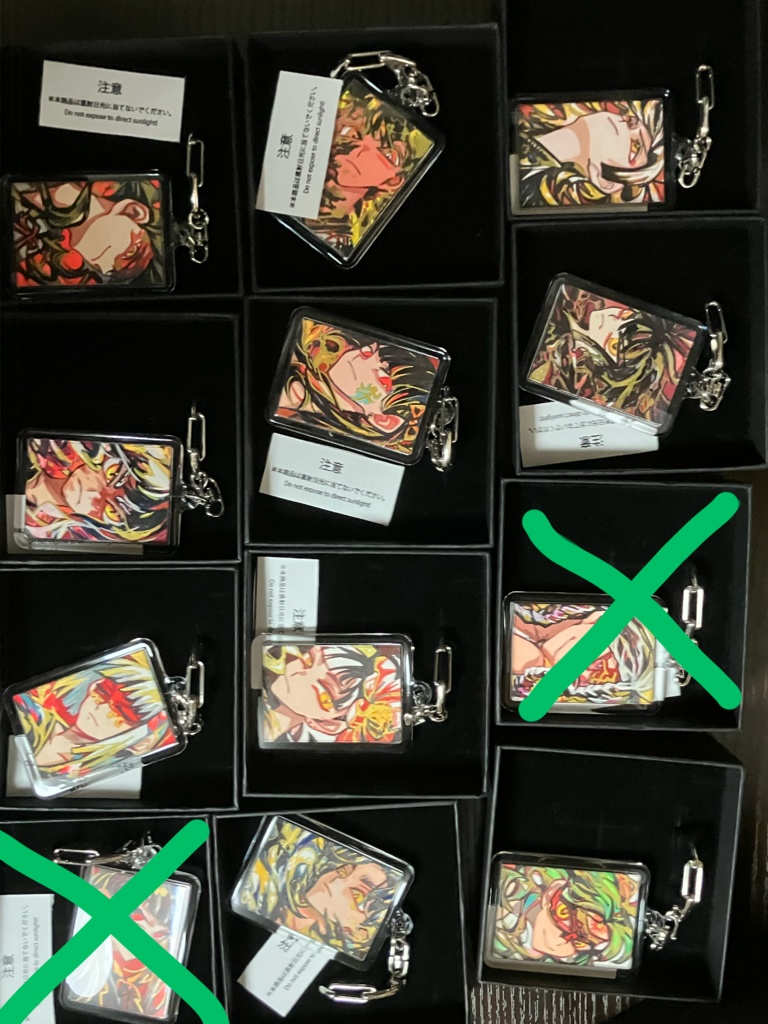 原画アクキー100個(在庫限り)