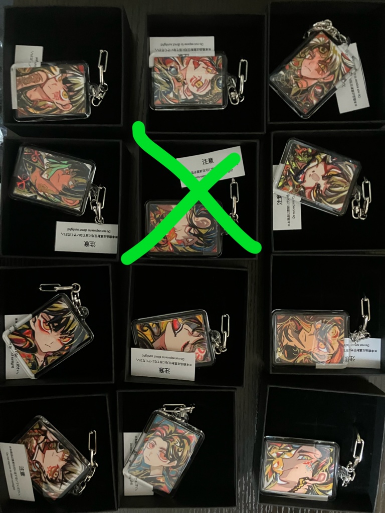 原画アクキー100個(在庫限り)