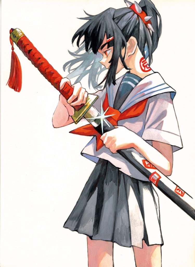 【伝家の宝刀】ミニ原画サイン入り