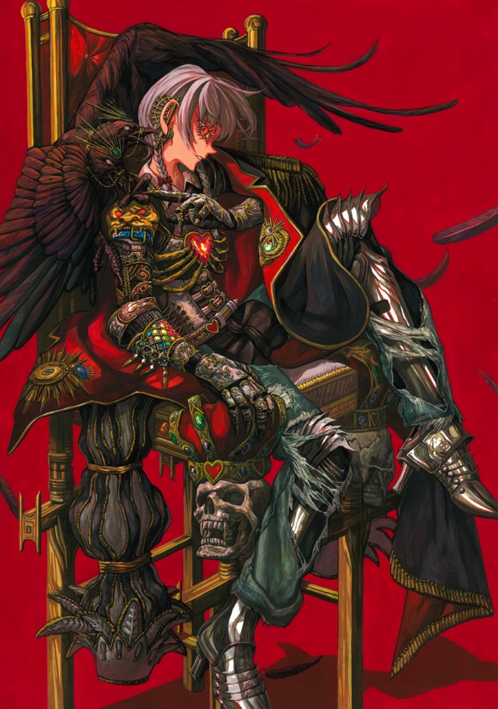 帝王A3サイズ原画額装サイン入り