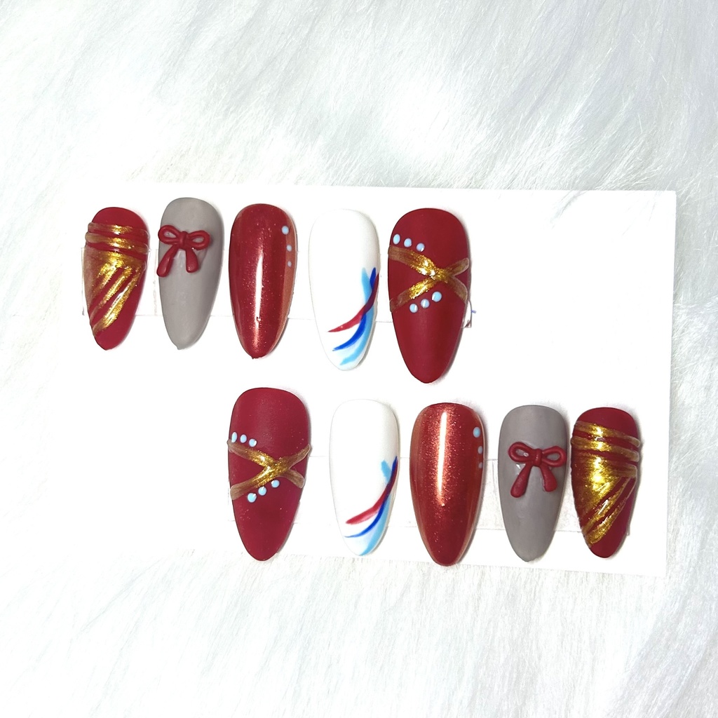 ミュージカル 刀剣乱舞 和泉守兼定 モチーフネイルチップ