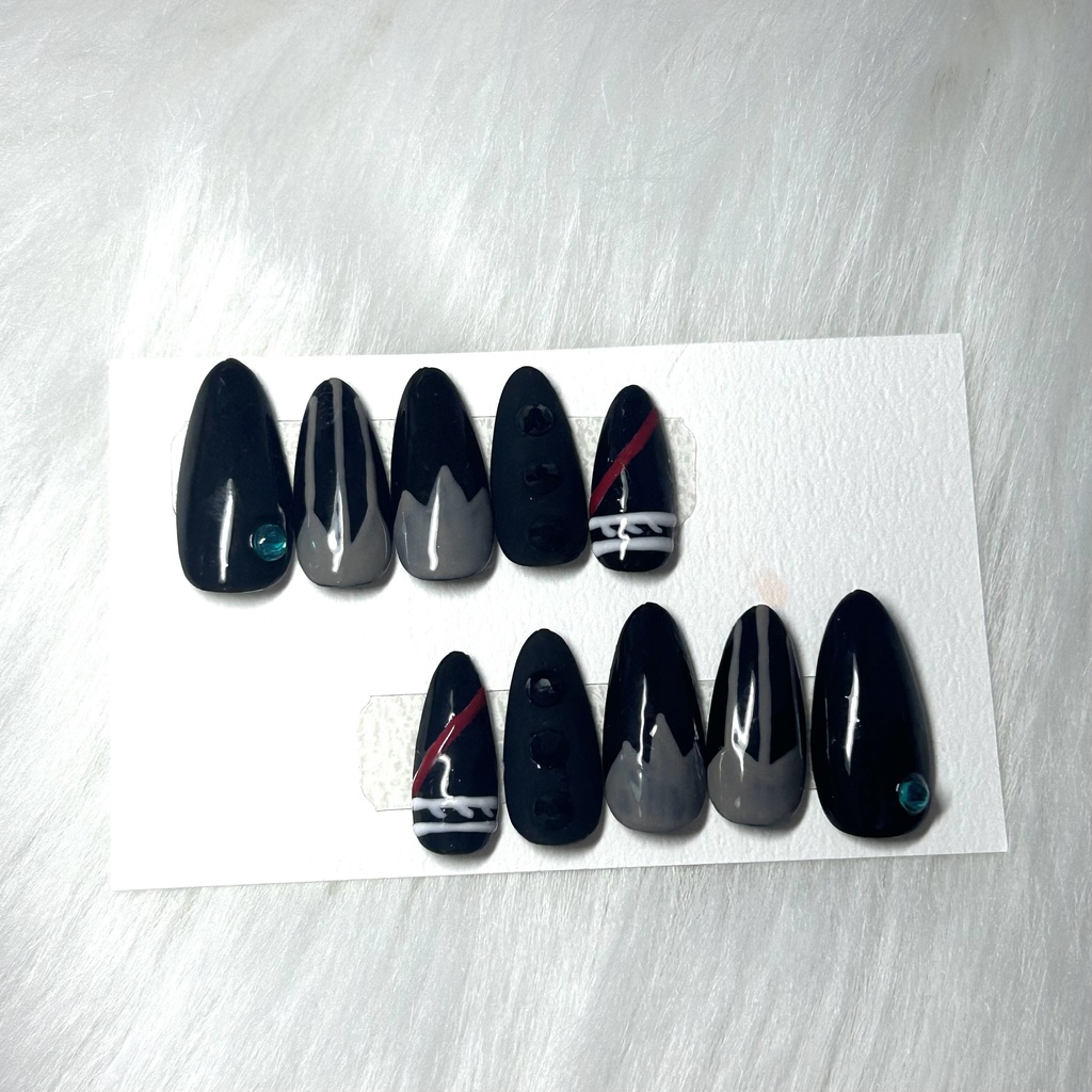 孫六兼元 モチーフ ネイルチップ