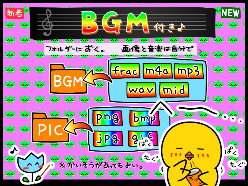 HiyokoSS スクリーンセーバー for Windows