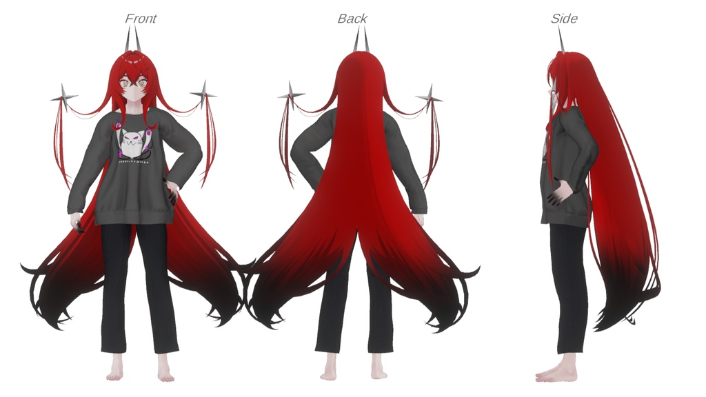 【簡単改変】ちょうどいいルームウェア!for men【複数アバター対応】