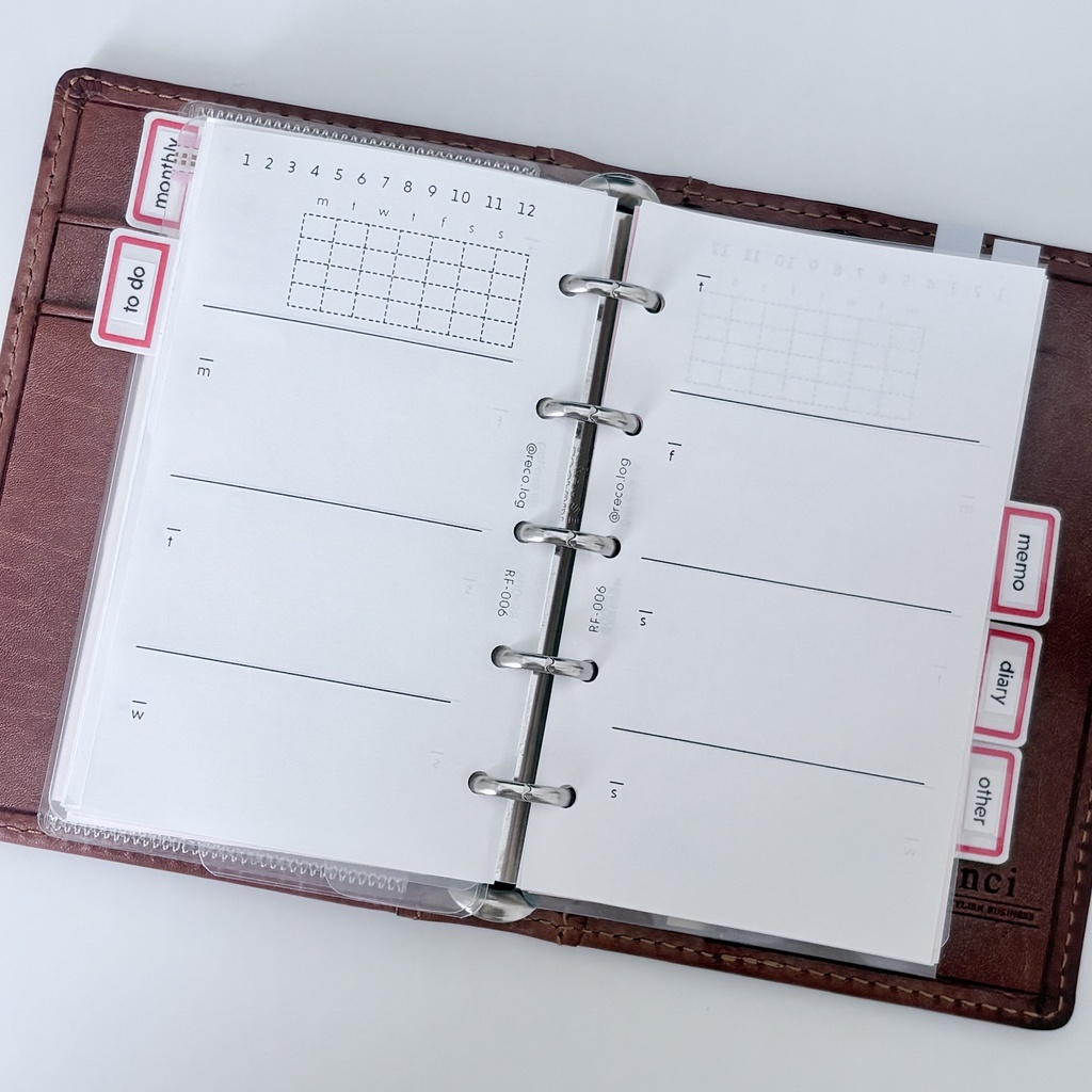 【M5】Weekly refill with habit tracker
