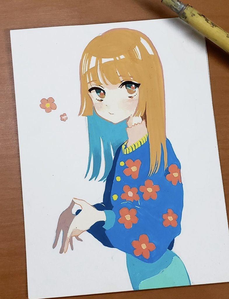 ミニイラスト原画/2点セット - sochioo - BOOTH