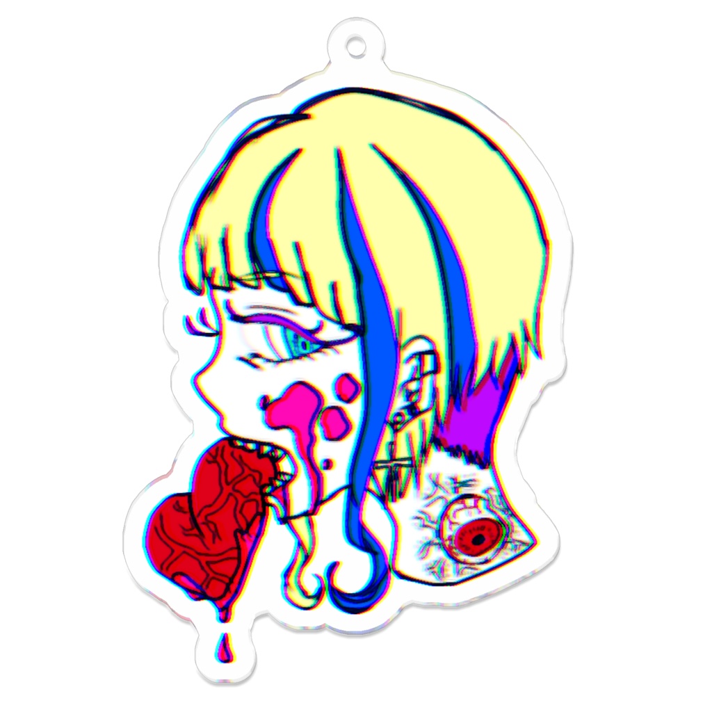 おんなのこアクキー