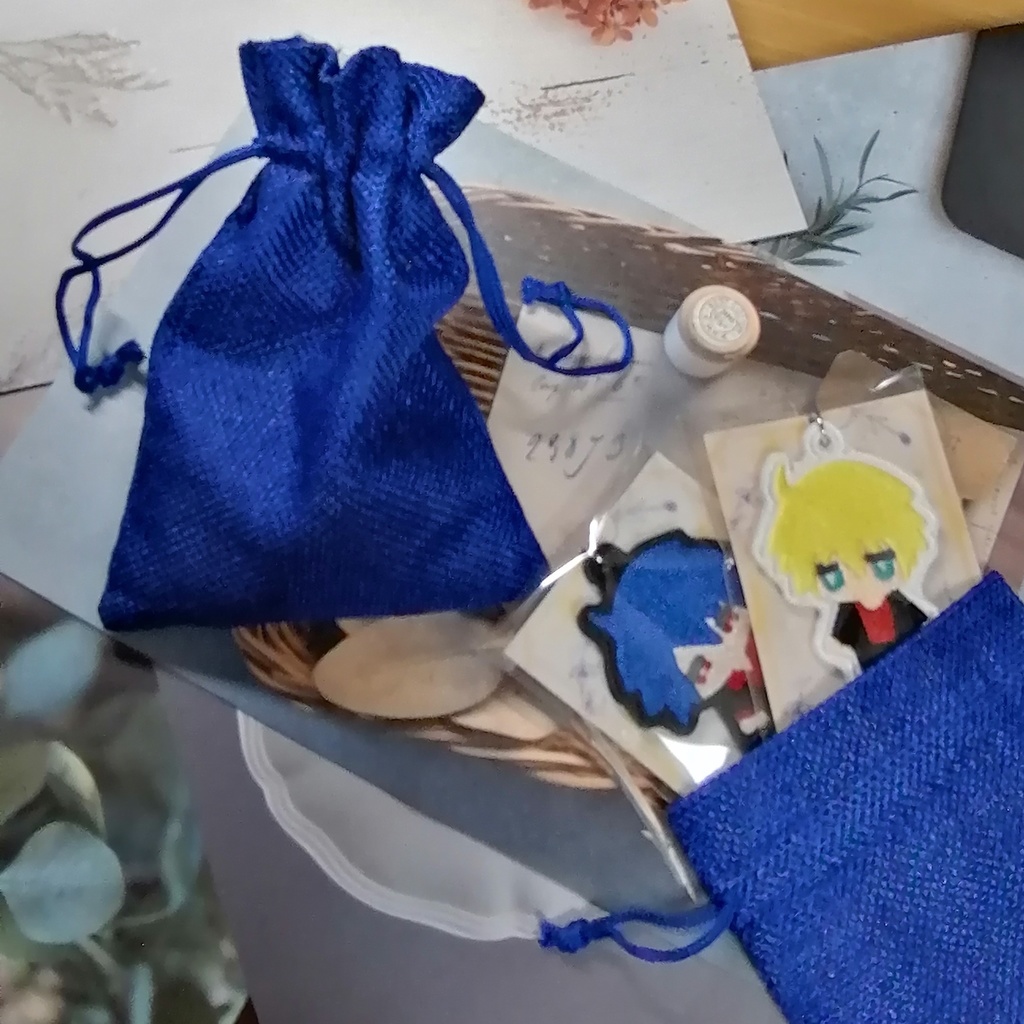 旧剣&旧槍 刺繍キーホルダー