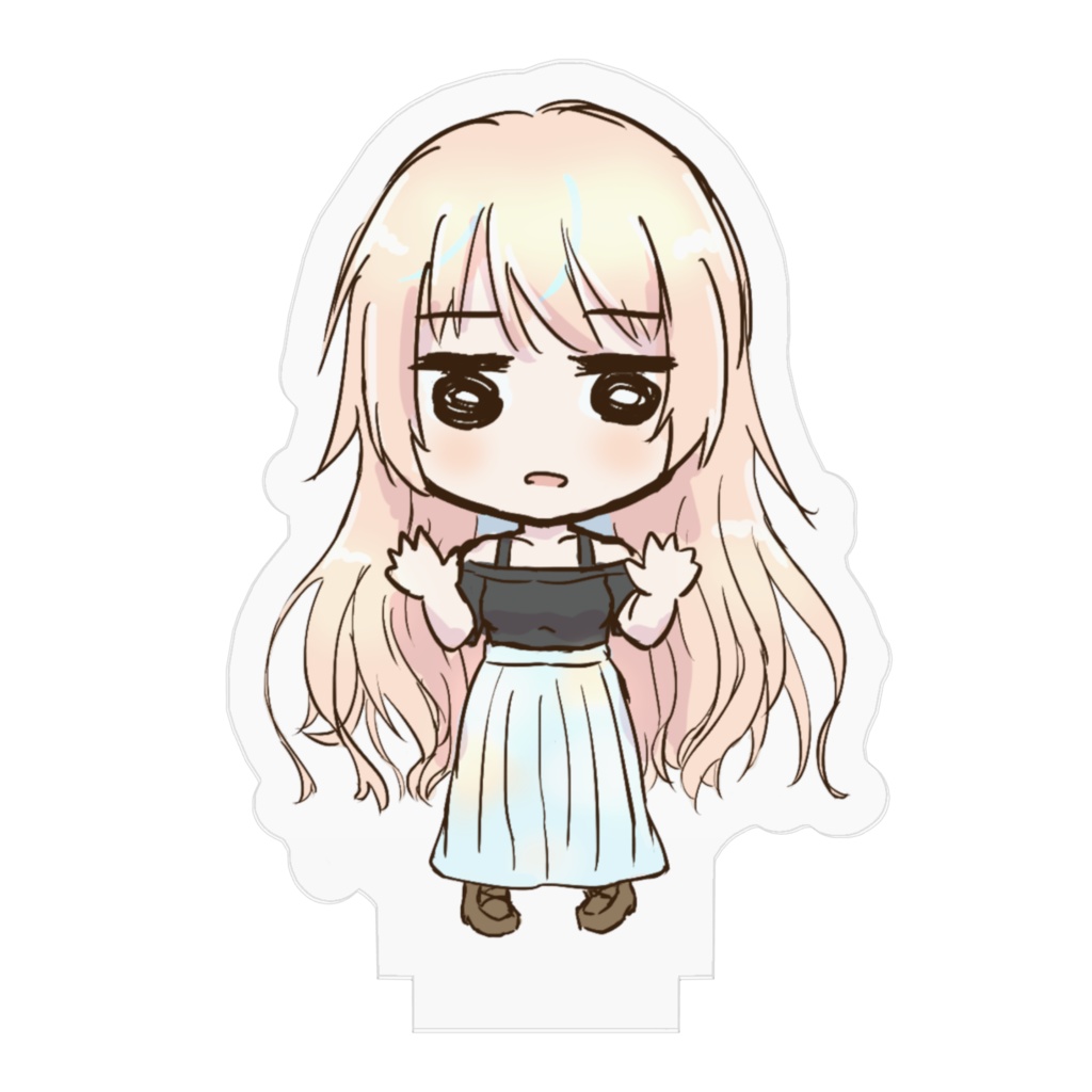 牢屋に閉じ込められたアクスタ